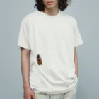 『NG （Niche・Gate）』ニッチゲート-- IN SUZURIのあ！虫止まってる（アブラゼミ）h.t. Organic Cotton T-Shirt