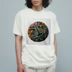 MINATOの神の使者なまはげ Organic Cotton T-Shirt