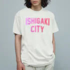 JIMOTOE Wear Local Japanの石垣市 ISHIGAKI CITY オーガニックコットンTシャツ