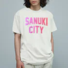 JIMOTOE Wear Local Japanのさぬき市 SANUKI CITY オーガニックコットンTシャツ