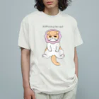 スイカんちの猫の不機嫌スコ オーガニックコットンTシャツ