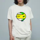 山口もちのかえるさん(おしゃれ) オーガニックコットンTシャツ