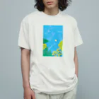 さかがわ成美の初夏の風を走る　 Organic Cotton T-Shirt