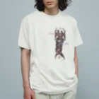 OtsuCHEEの伏羲と女媧 オーガニックコットンTシャツ