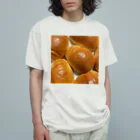 あゆのしおやきのパン(バターロール) オーガニックコットンTシャツ