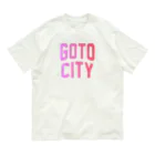 JIMOTO Wear Local Japanの五島市 GOTO CITY オーガニックコットンTシャツ