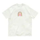 YURRYのboho rainbow オーガニックコットンTシャツ