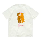 LoveAnimalのくまちゃん in LOVE Organic Cotton T-Shirt