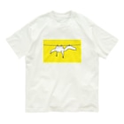 泥と暮らしのスピノサウルスの干し方（黄色） Organic Cotton T-Shirt
