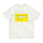 泥と暮らしのスピノサウルスの干し方（黄色） Organic Cotton T-Shirt