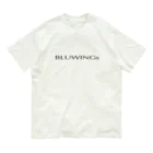 BLUWINGsのBLUWINGsトップス黒字 オーガニックコットンTシャツ