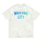 JIMOTOE Wear Local Japanの稚内市 WAKKANAI CITY Organic Cotton T-Shirt