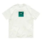 一色に統一できなくて白の睡蓮のようなチューリップ Organic Cotton T-Shirt