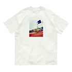 カエル屋の黄昏れカエルくん。 Organic Cotton T-Shirt