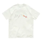 idumi-artの和歌シリーズ　恋する鯉 オーガニックコットンTシャツ