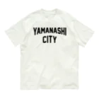 JIMOTOE Wear Local Japanの山梨市 YAMANASHI CITY Organic Cotton T-Shirt