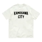 JIMOTOE Wear Local Japanの鴨川市 KAMOGAWA CITY オーガニックコットンTシャツ