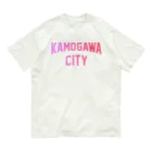 JIMOTOE Wear Local Japanの鴨川市 KAMOGAWA CITY オーガニックコットンTシャツ