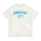 JIMOTOE Wear Local Japanの鴨川市 KAMOGAWA CITY オーガニックコットンTシャツ