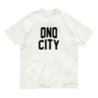 JIMOTOE Wear Local Japanの大野市 ONO CITY Organic Cotton T-Shirt