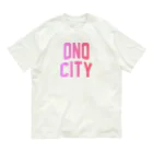 JIMOTOE Wear Local Japanの大野市 ONO CITY Organic Cotton T-Shirt