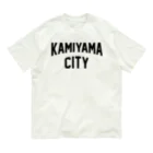 JIMOTOE Wear Local Japanの上山市 KAMIYAMA CITY Organic Cotton T-Shirt