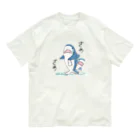 Beautiful-Creatureのさめざめ【鮫×鮫】 オーガニックコットンTシャツ