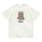 chicodeza by suzuriの可愛いかば Organic Cotton T-Shirt