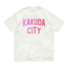 JIMOTOE Wear Local Japanの角田市 KAKUDA CITY オーガニックコットンTシャツ