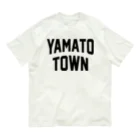 JIMOTOE Wear Local Japanの大和町 YAMATO TOWN オーガニックコットンTシャツ