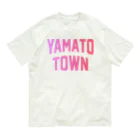 JIMOTOE Wear Local Japanの大和町 YAMATO TOWN オーガニックコットンTシャツ