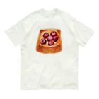 REIKO SHIBUYAの菓子パンが好き　〜チェリーデニッシュ〜 オーガニックコットンTシャツ