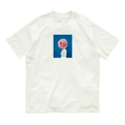 trickNFTartの芍薬 Organic Cotton T-Shirt