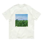 日本茶専門店朱夏のtea boy! T-shirt オーガニックコットンTシャツ