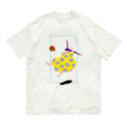 fig-treeの水玉の女02 オーガニックコットンTシャツ