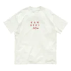 to✩のさりげなく還暦㊗ オーガニック Organic Cotton T-Shirt