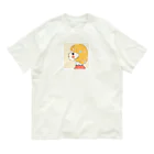 無糖 きな子のピアッシング オーガニックコットンTシャツ