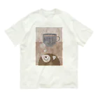 二子舎のカフェオレ Organic Cotton T-Shirt