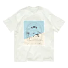 nagisa-ya(なぎさや) ペンギン雑貨のgo to 潮騒 オーガニックコットンTシャツ