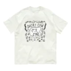 WoooメロストアのシンプルDAIRYCOW オーガニックコットンTシャツ