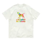 onehappinessのラブラドールレトリバー　骨ガム オーガニックコットンTシャツ