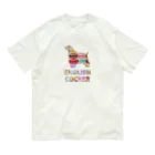 onehappinessのイングリッシュコッカースパニエル　マカロン Organic Cotton T-Shirt