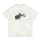 うさぎ王子のしもべの仲良しうさぎ Organic Cotton T-Shirt