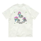 Rabbithumanaspetsの#コンテンポラリー３姉妹 Organic Cotton T-Shirt