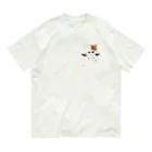 ねこふく本舗の一緒 オーガニックコットンTシャツ