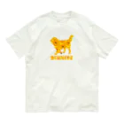 onehappinessのバーニーズ　ガーベラ オーガニックコットンTシャツ