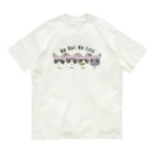 みきぞーん｜保護猫 ミッキー画伯と肉球とおともだちのmoo& chah & guri & ari Organic Cotton T-Shirt