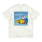 c-ma+のげふっ Organic Cotton T-Shirt