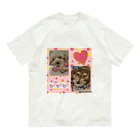 あけみのラッキーandりん オーガニックコットンTシャツ