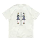 38　サンパチのまちがいさがしシリーズ#02「双子コーデ」　カラーC Organic Cotton T-Shirt